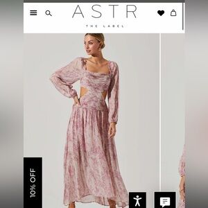 ASTR dress